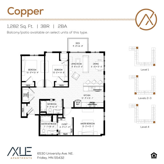 Axle Apartments Floor Plans